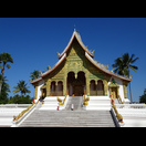 Tempel für den Phra bang Buddha auf dem Gelände des königlichen Palastes